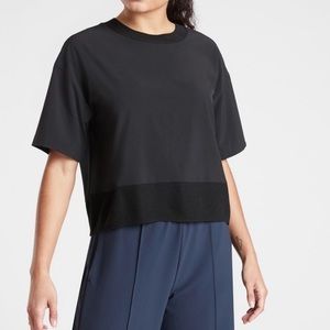 NWT Athleta Zephyr Crop T-Shirt